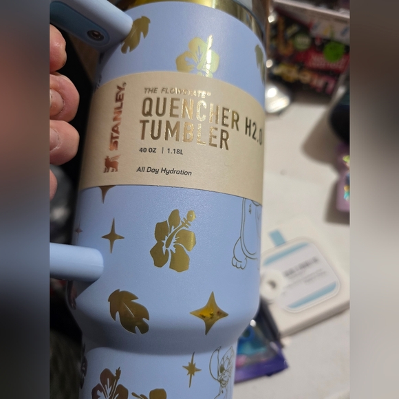 New Stitch Stanley Tumbler 40 oz Insulated Stainless Steel Water Bottle & Straw - Picture 2 of 8